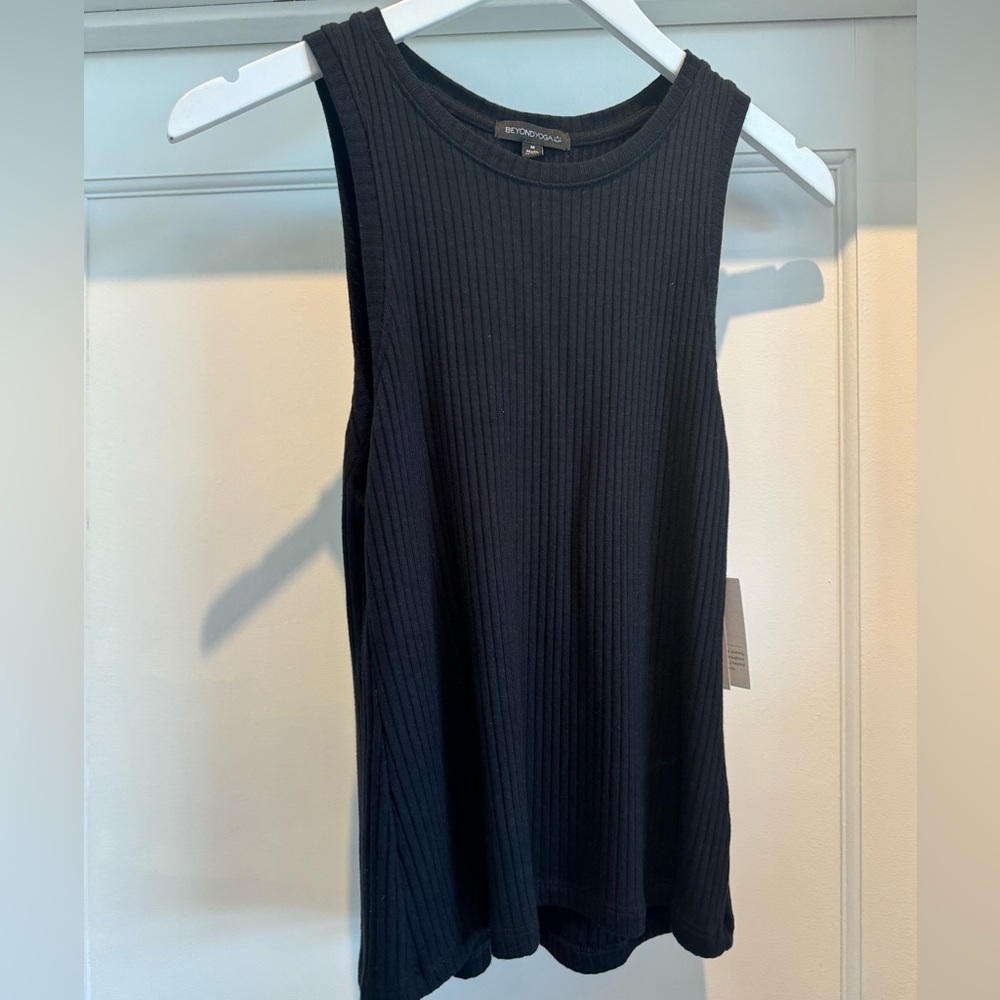 NWT Beyond Yoga Black Tank
